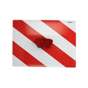 CARGOPARTS CARGO-T012/B - Warning/information boardInformation board, oversize vehicles L (1pcs, with red lamp, battery powered)