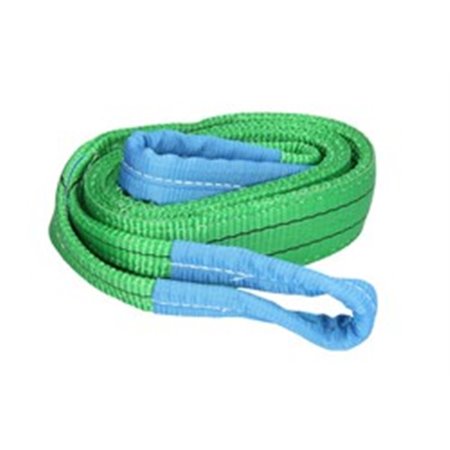 CARGOPARTS CARGO-SL-FLT2-2T2M - Lifting slings (two-ply eye 2t, 2m, green)