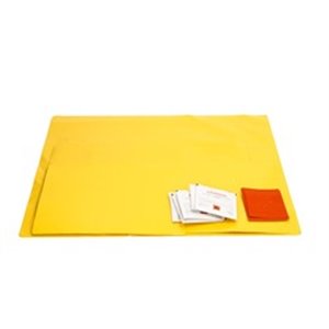 CARGO-RK/YELLOW/SET Tarpaulin repair kit (yellow, kit contains: 5x wipe for degreasin