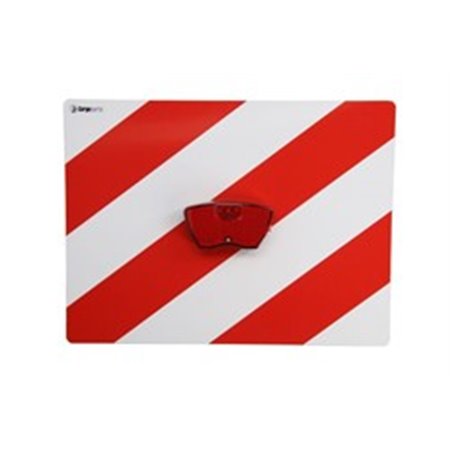 CARGOPARTS CARGO-T004/B - Warning/information boardInformation board, oversize vehicles R (1pcs, with red lamp, battery powered)