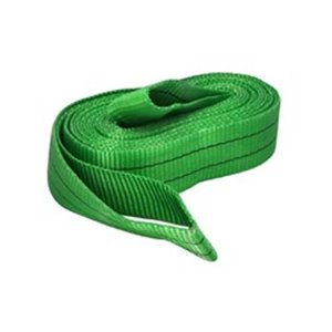 CARGOPARTS CARGO-SL-RND-2T4M - Lifting slings (one-ply no terminal 2t, 4m, green)