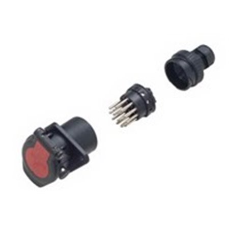 JAEGER 141053EJ - Plug-in socket ADR, number of pins/number of active pins 15, 24V (screwed contacts)