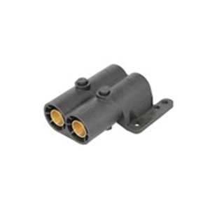 TRUCKLIGHT SO-EC35-PLA - Plug-in socket, number of pins/number of active pins 2, 150V, 160A (brass, soldered contacts; for hose 