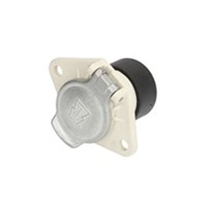ASPOCK A13-3129-027 - Plug-in socket TYP S, ISO 3731, number of pins/number of active pins 7, 24V (plastic; slide-in contacts)