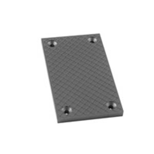 BOECK GTCN005 - Rubber pad, quantity: 1 pcs, 120mmx75mmx type: rectangle, for lift (Manufacturer): EVERT / LAUNCH / TWIN BUSCH /