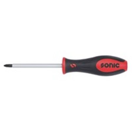 SONIC 15102 - Screwdriver (star screwdriver) Phillips, size: PH2, length: 100 mm, total length: 215 mm