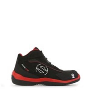 SPARCO TEAMWORK 07515 RSNR/42 - SPARCO Safety shoes RACING EVO, size: 42, safety category: S3, SRC, material: leather / suede, c