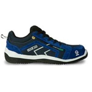 SPARCO TEAMWORK 07518 BMAZ/44 - SPARCO Safety shoes URBAN EVO, size: 44, safety category: S3, SRC, material: nylon / suede, colo