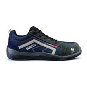 SPARCO TEAMWORK 07518 BMGR/45 - SPARCO Safety shoes URBAN EVO, size: 45, safety category: S1P, SRC, material: nylon / suede, col
