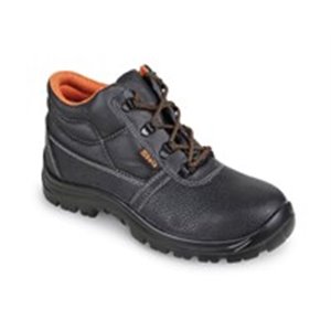 BETA BE7243BK/42 - BETA Safety shoes BASIC, size: 42, safety category: S1P, SRC, material: leather, colour: black, shoe nose: st