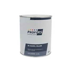 PROFIRS 0RS111-3.6L - Primer filler, black, 3,6L, type of application: gun, proportions: 4:1, application (for the surface): car