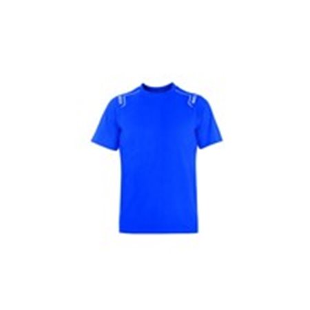SPARCO TEAMWORK 02408 AZ/XL - T-shirt TRENTON, storlek: XL, ytvikt: 80 g/m², färg: blå