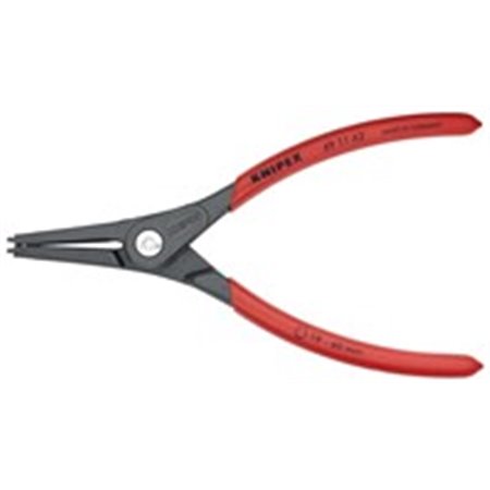 KNIPEX 49 11 A2 - Pliers straight for Seger retaining rings, profile: external, length: 180mm, long-lasting, spring wire tips, t
