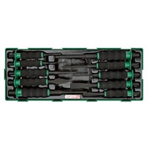 10PCS - Soft Grip Chisel & Punch SetPunch & Chisel Set - A Tray SizePLASTIC TRAY: All New TOPTUL high quality drawer tool sets a