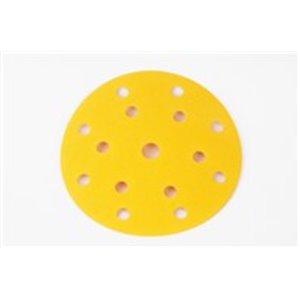 STARCKE 10KZU360P - Sandpaper ERSTA 514, disc, P360, diameter: 150mm, colour: yellow, for manual polishing, 100pcs, number of ho