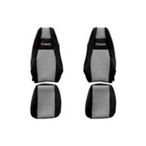 F-CORE PS41 GRAY Seat covers Classic  gre - Top1autovaruosad