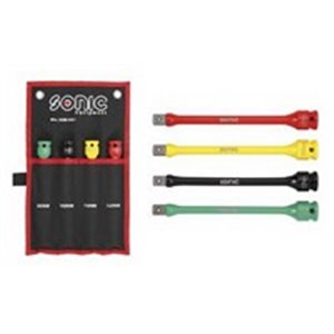 SONIC 300401SON - Set of adapters 4 pcs, socket / drive: 1/2\\\