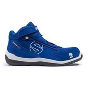 SPARCO TEAMWORK 07515 AZAZ/42 - SPARCO Safety shoes RACING EVO, size: 42, safety category: ESD, S3, SRC, material: leather / sue