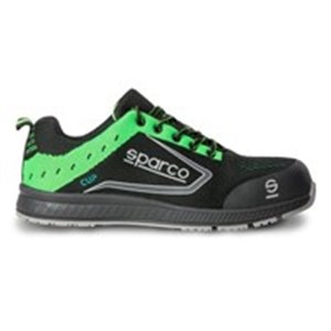SPARCO TEAMWORK 07526 NRVF/43 - SPARCO Safety shoes CUP, size: 43, safety category: S1P, SRC, material: net / suede, colour: bla