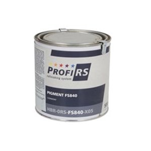 PROFIRS 0RS-FS840-X05 - Special varnish (0,5 l) red, FS840, base, for renovation, pigment, type of application: gun