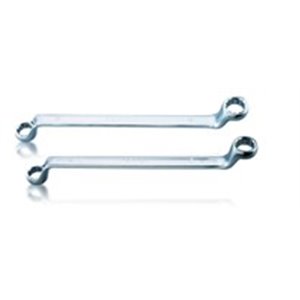 TOPTUL AAEI2729 - Wrench box-end, double-ended, offset, metric size: 27, 29 mm, length: 353 mm, offset angle: 75°