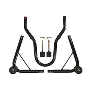 BIKE IT PDSR032 - Motorcycle lifting table Universal colour: Black (under motorcycle rear wheel)
