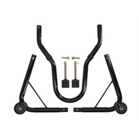 BIKE IT PDSR032 - Motorcycle lifting table Universal colour: Black (under motorcycle rear wheel)