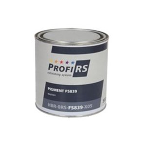 PROFIRS 0RS-FS839-X05 - Special varnish (0,5 l) brown, FS839, base, for renovation, pigment, type of application: gun