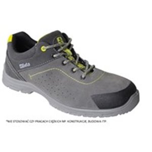 BETA BE7212FG/46 - BETA Safety shoes FLEX, size: 46, safety category: S1P, SRC, material: suede, colour: grey, shoe nose: compos