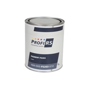 PROFIRS 0RS-FS203-X10 - Special varnish (1 l) black, FS203, base, for renovation, pigment, type of application: gun