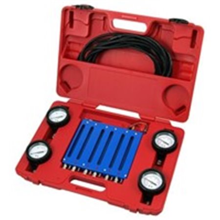 PROFITOOL 0XAT1211 - kit for checking the amount of returned fuel injectors in diesel engines with common rail system, maonmetr 