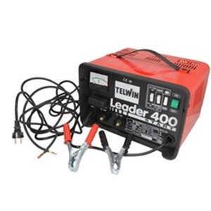 TELWIN 807551 - Battery charger & jump starter LEADER 400, charging voltage: 12/24 V TELWIN 20/700, starting current: 300A, char