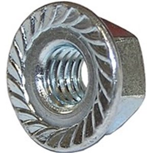 DRESSELHAUS 0359/001/51 8 - Self-locking nut, toothed M8 (wrench size: 13), 100pcs material: galvanised