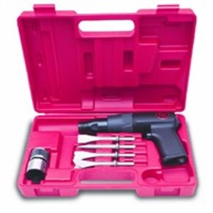 CHICAGO PNEUMATIC CP7110K - CP kit: hammer hammer CP7110, handle, four different types of chisels, suitcase, handle: 10.2mm, str
