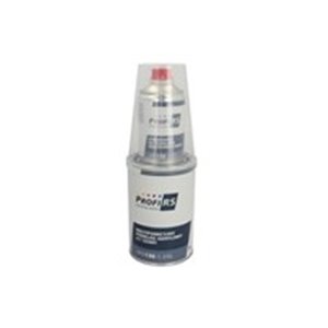 PROFIRS 0RS130-1.25L - Primer filler, wet on wet, grey, 1,25L, with hardener, type of application: gun, proportions: 4:1, applic