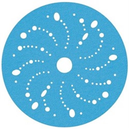 3M 3M51371 - Sandpaper Hookit, disc, P80, diameter: 150, colour: blue, 100pcs,