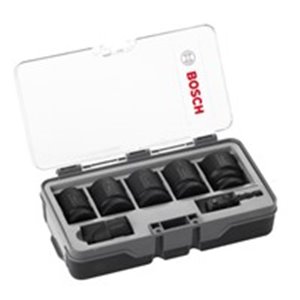 BOSCH 2 608 551 029 - Set of socket wrenches 7 pcs, wrench / tool type: adapter/s / impact wrench, profile 6-point