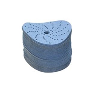 3M 3M51109 - Sandpaper Montana, disc, P80, colour: blue, 100pcs (multi-hole)