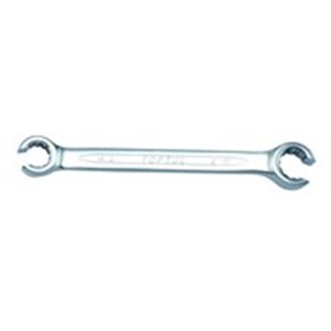 TOPTUL AEEA2224 - Wrench box-end, double-ended, open, profile: Bi-hexagonal, metric size: 22, 24 mm, offset angle: 15°, finish: 