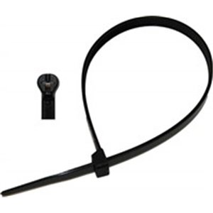 DRESSELHAUS 4606/705/17 4,8X360 - Cable tie, with steel insert 100pcs, colour: black, width 4,8 mm, length 360mm, material: plas