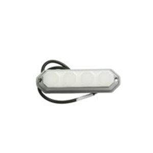 TRUCKLIGHT IL-UN020 - Interior lighting lamp (white, LED, 12/24V, surface, length 147,3mm, width 42,3mm, height 37,4mm, no switc
