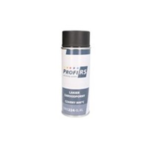 PROFIRS 0RS224-0.4L - Paint (0,4 l) black, heat-resistant, matt, type of application: spray