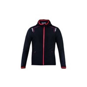 SPARCO TEAMWORK 02405 NR/XXL - Jacket WILSON, anorak, size: XXL, material grammage: 100g/m², colour: black