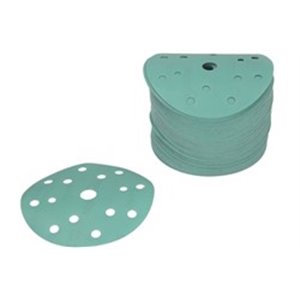 SUNMIGHT SUN53018 - Abrasive disc Fine, disc, P600, diameter: 150mm, colour: green, for removing scratches from colourless paint