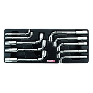 GAAT100210PCS - Angled Socket Wrench Set 10 pcs. AEAE0808~1919Angled Socket Wrenches8,10,11,12,13,14,16,17,18,19 mm 