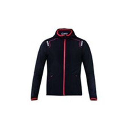 SPARCO TEAMWORK 02405 NR/XXXL - Jacket WILSON, anorak, size: XXXL, material grammage: 100g/m², colour: black