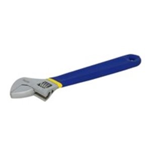 An adjustable wrench is an irreplaceable tool at home and in a professional and amateur workshop. Made of chrome vanadium steel 