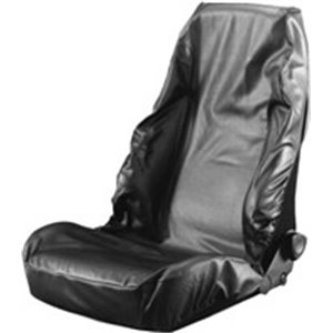 DRESSELHAUS 4492/000/06 4711 - Protective cover (black, eco-leather, for seat, reusable, 1 pcs)