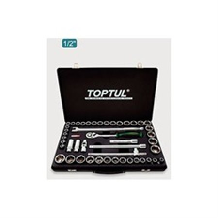 TOPTUL GCAD4602 - Set of tools 46 pcs, socket / drive: 1/2\\\