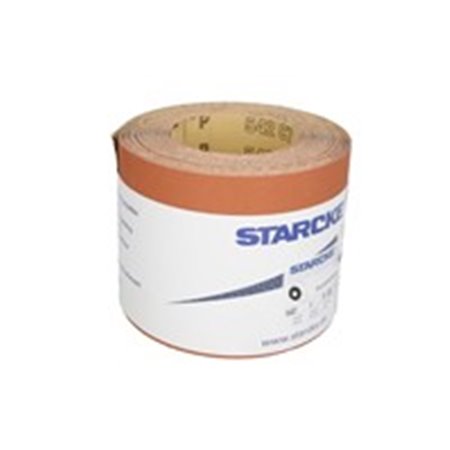 STARCKE 310WHR120 - ERSTA Slipband: slippapper, rivtejp, antal hål: 14, gradering: P120, storlek: 70 x 400 mm, färg
